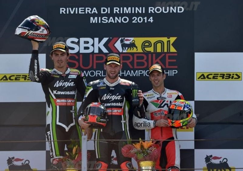 SBK. Sykes domina gara1 a Misano