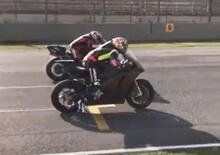 Ducati MotoGP vs Ducati MotoE: prova di accelerazione [VIDEO]