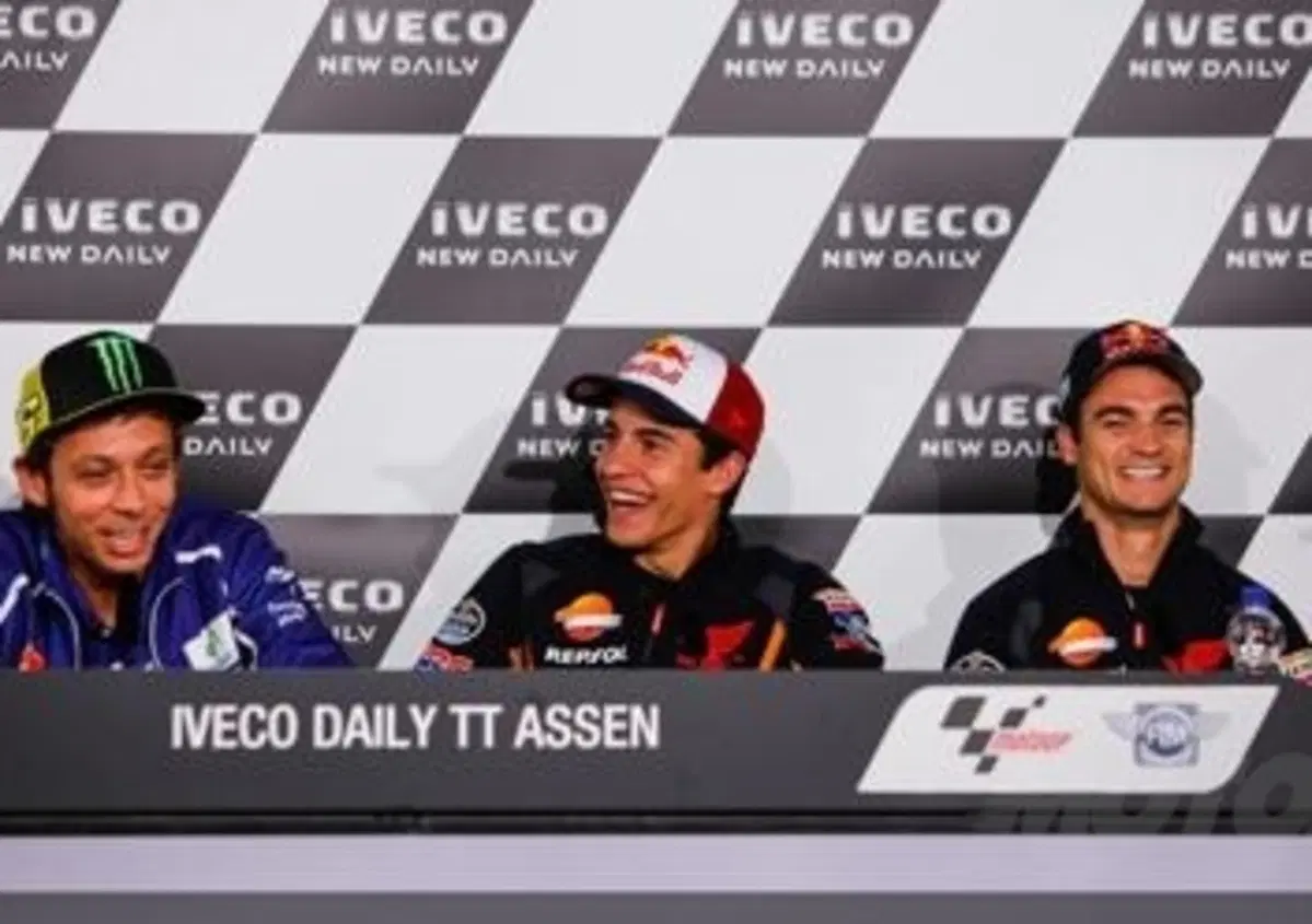 Rossi: "Bisogna inventarsi qualcosa per fregare Marquez"