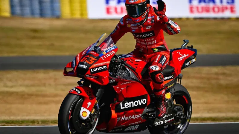 MotoGP 2022. GP di Francia a Le Mans, Pecco Bagnaia: "La questione scie sta diventando ridicola e ci sta sfuggendo di mano"