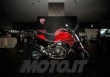 Ducati Monster 821, debutto artistico a Roma