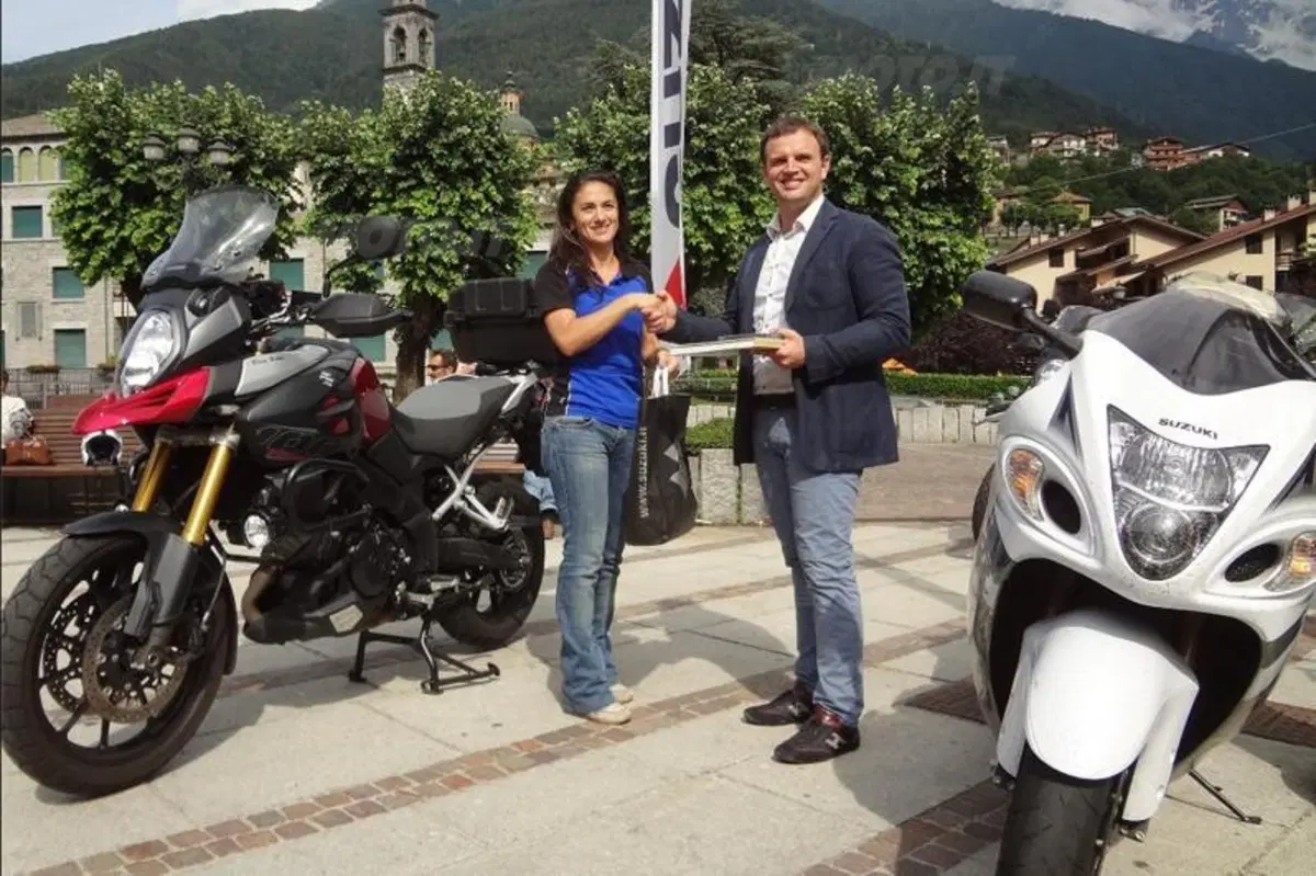 Silvia Procacci (Suzuki): "Molti clienti passano alla V-Strom dopo averla provata" (4)
