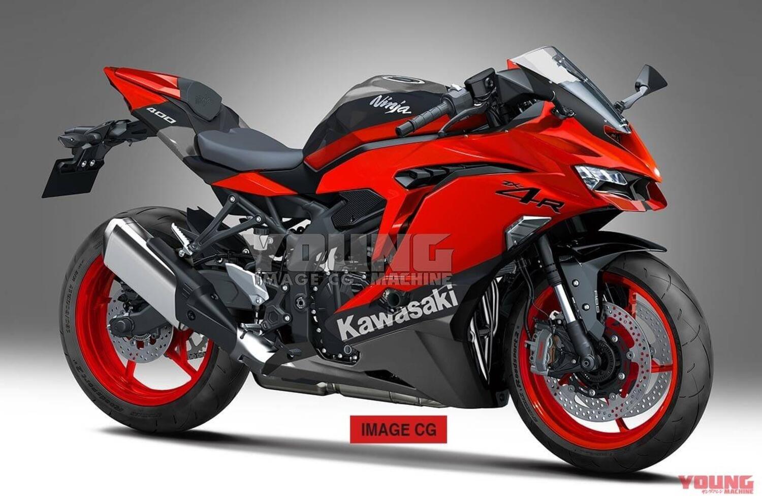 Kawasaki ZX-4R. L'attesa, nuova, quattro cilindri