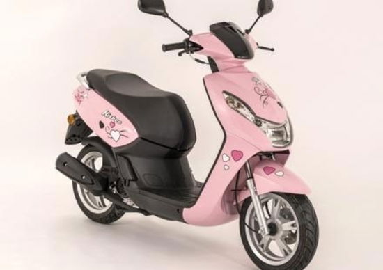 Peugeot Kisbee 50 4T, nuova colorazione Candy Pink