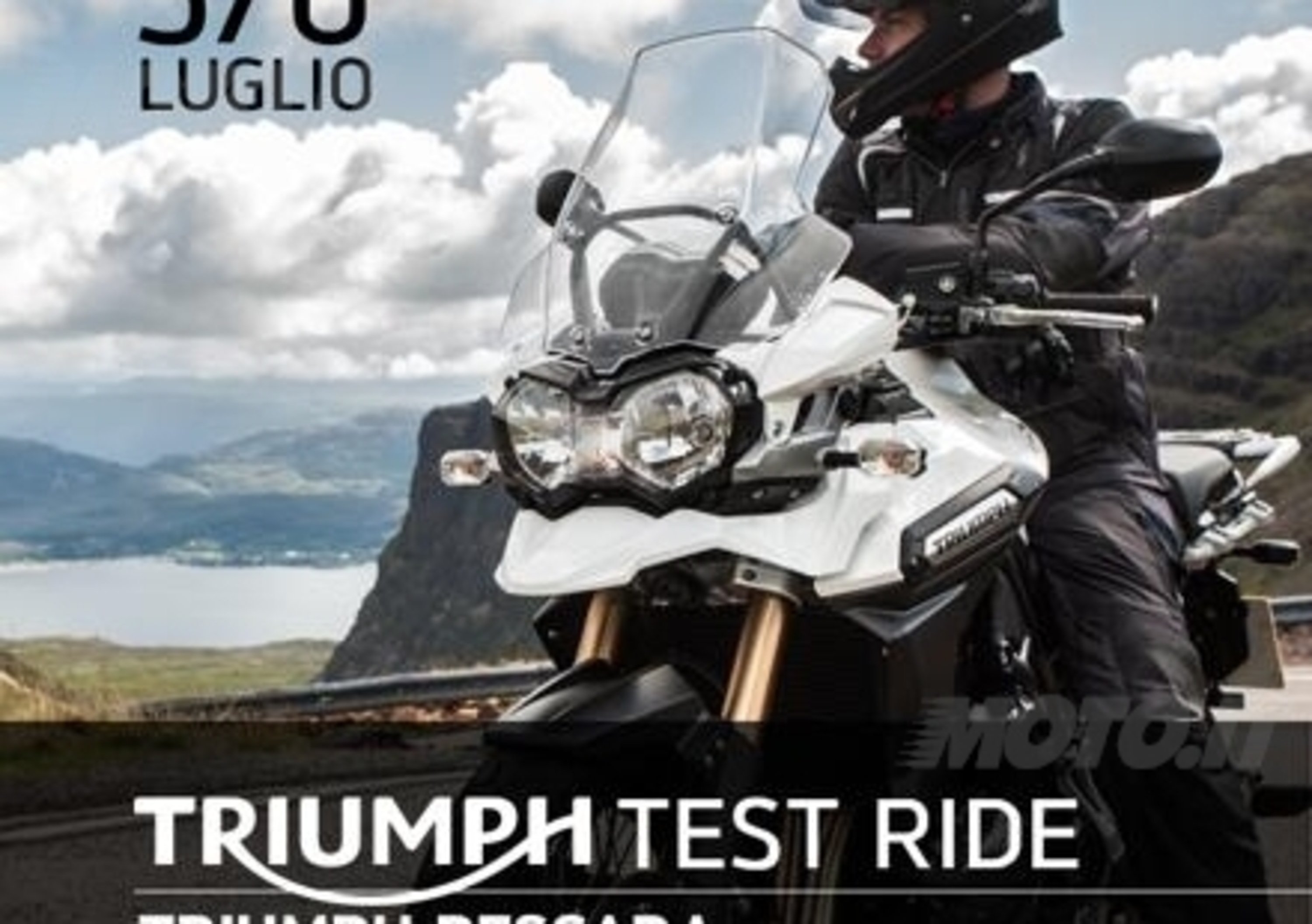 Demo ride Triumph, questo fine settimana a Pescara