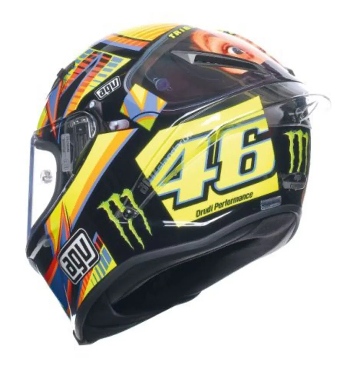 AGV: replica del casco double face di Valentino Rossi in limited edition
