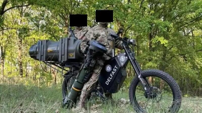 Ucraina. Le moto elettriche diventano anti-tank