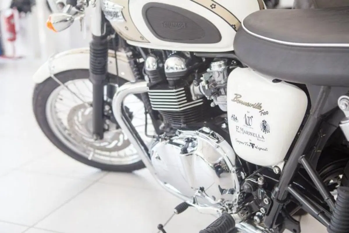Edizione limitata di 10 esemplari per la Triumph Bonneville firmata Marinella (9)
