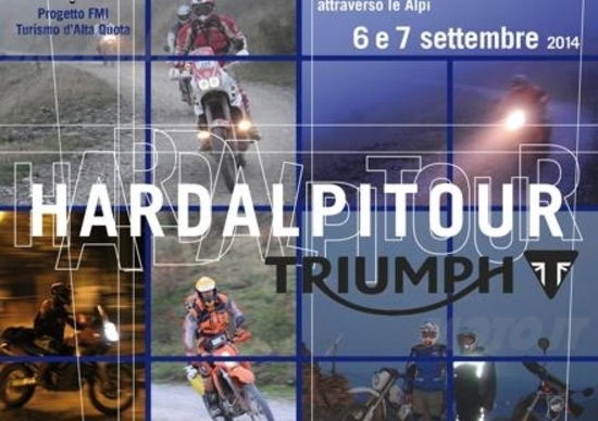 Triumph Italia sarà il main sponsor dell’Hardalpitour 2014