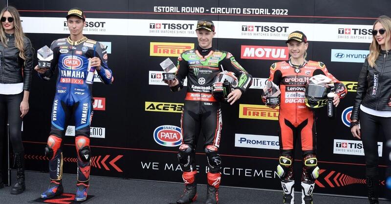 SBK 2022. GP del Portogallo,  Toprak Razgatlioglu sbaglia e Jonathan Rea vince la gara sprint