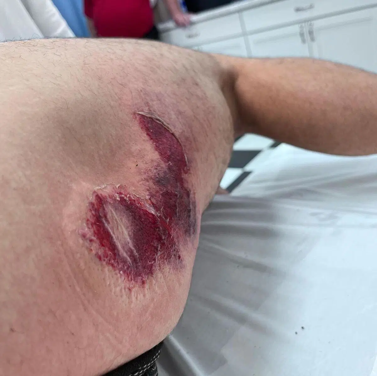 Bruttissimo incidente per Danilo Petrucci negli USA. Dopo il traguardo cade a 280 km/h! (3)