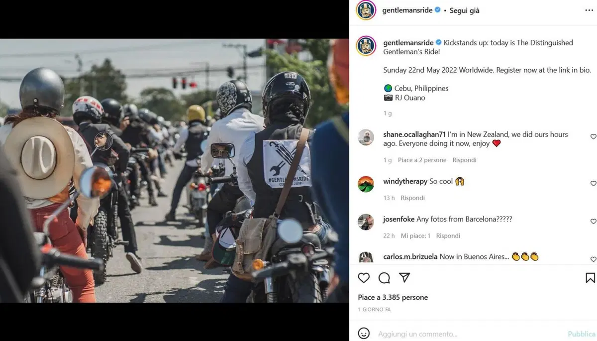 Distinguished Gentleman's Ride 2022: è tornato il raduno più elegante  [GALLERY] (2)