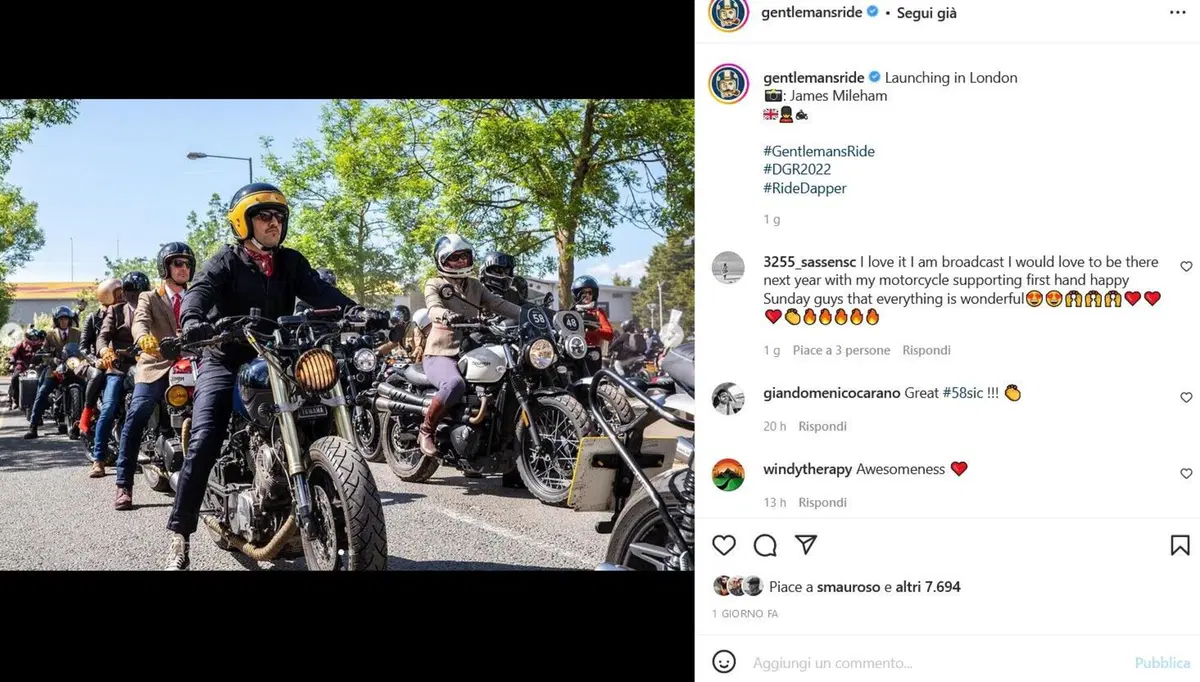 Distinguished Gentleman's Ride 2022: è tornato il raduno più elegante  [GALLERY] (4)