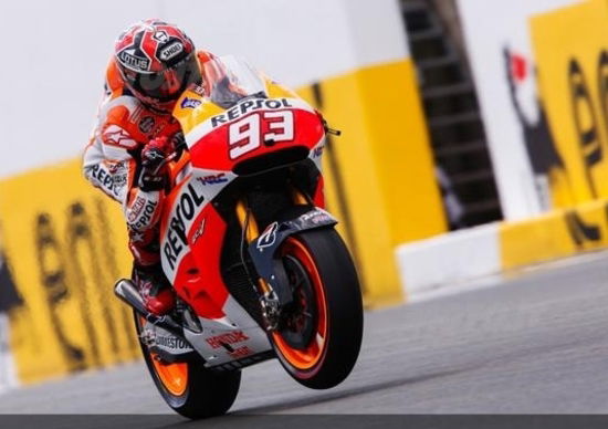 MotoGP. Marquez è il più veloce nelle FP3