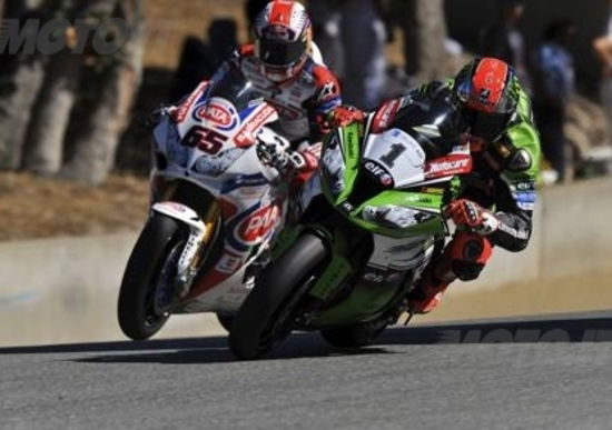 SBK. Sykes si aggiudica Gara2 a Laguna Seca