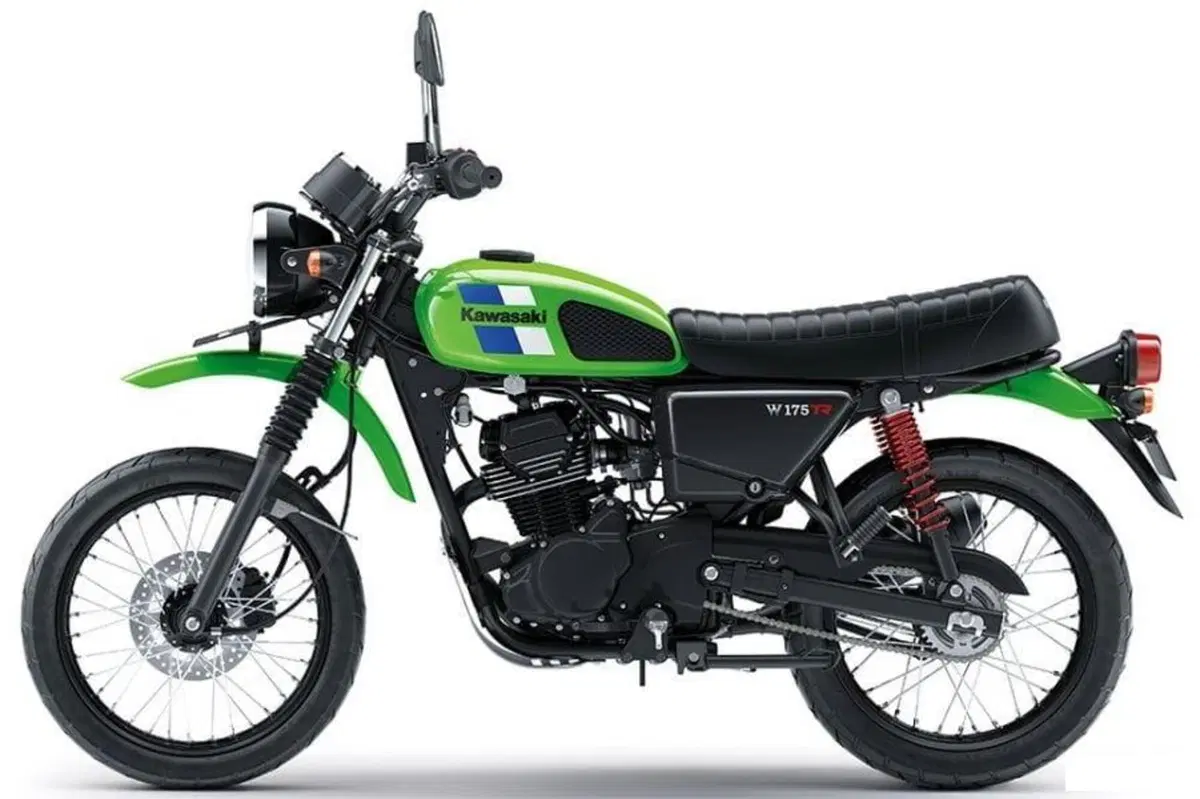 Kawasaki W175 SE, W175 Cafe e W175TR SE 2023 (12)
