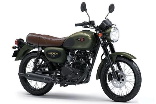 Kawasaki W175 SE, W175 Cafe e W175TR SE 2023 (6)