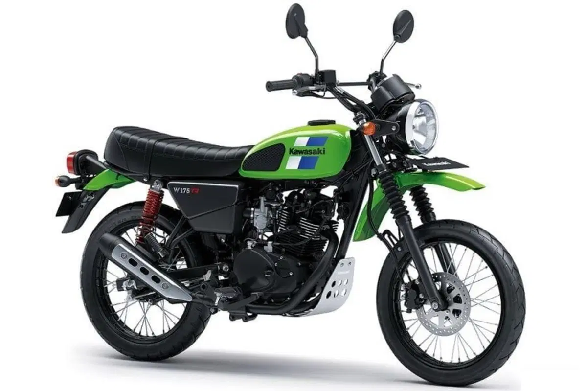 Kawasaki W175 SE, W175 Cafe e W175TR SE 2023 (11)