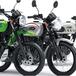 Kawasaki W175 SE, W175 Cafe e W175TR SE 2023