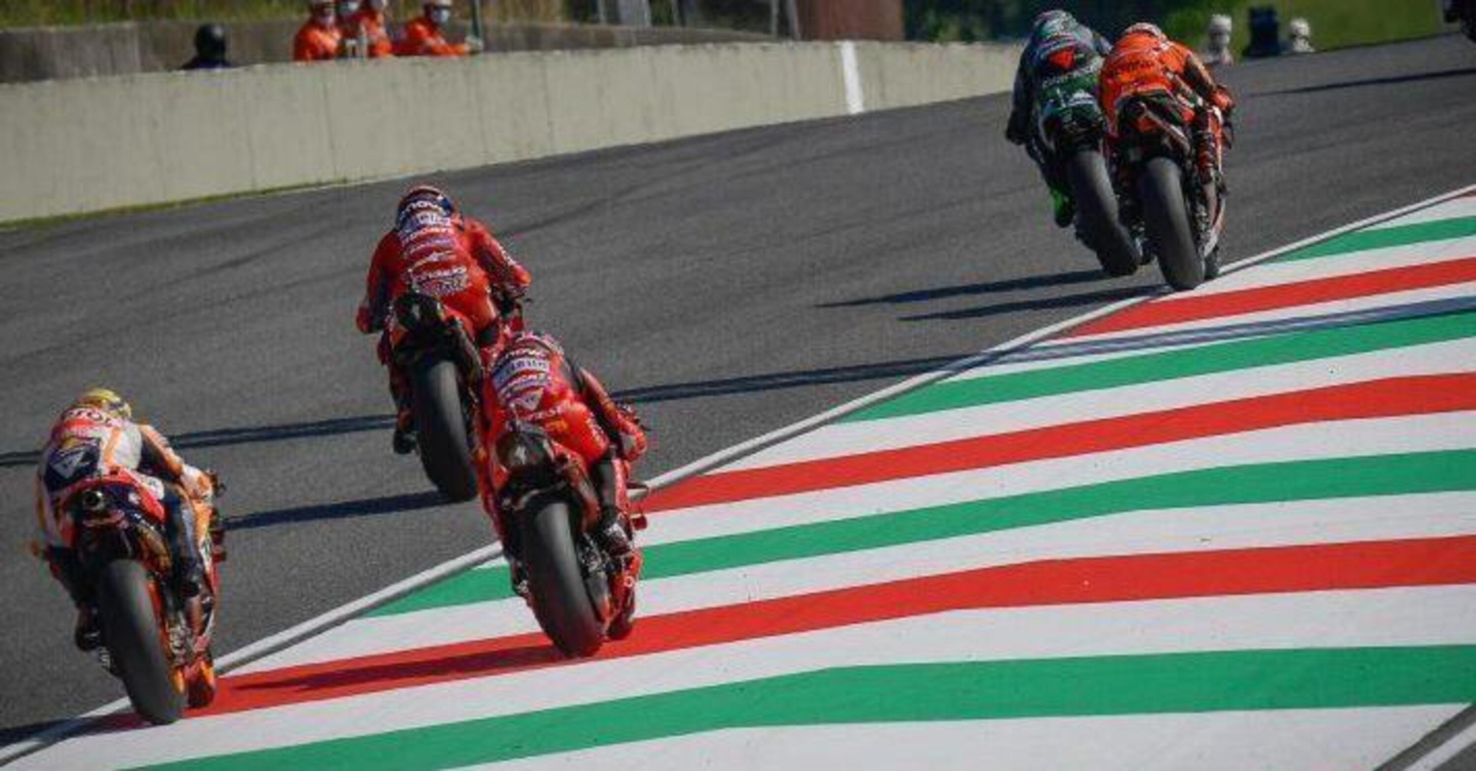 MotoGP 2022. GP d&#039;Italia. Al Mugello la frenata dalla velocit&agrave; pi&ugrave; elevata