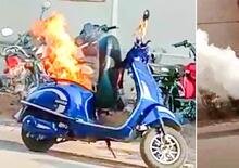 India. Scooter in fiamme, le indagini portano a risultati shoccanti