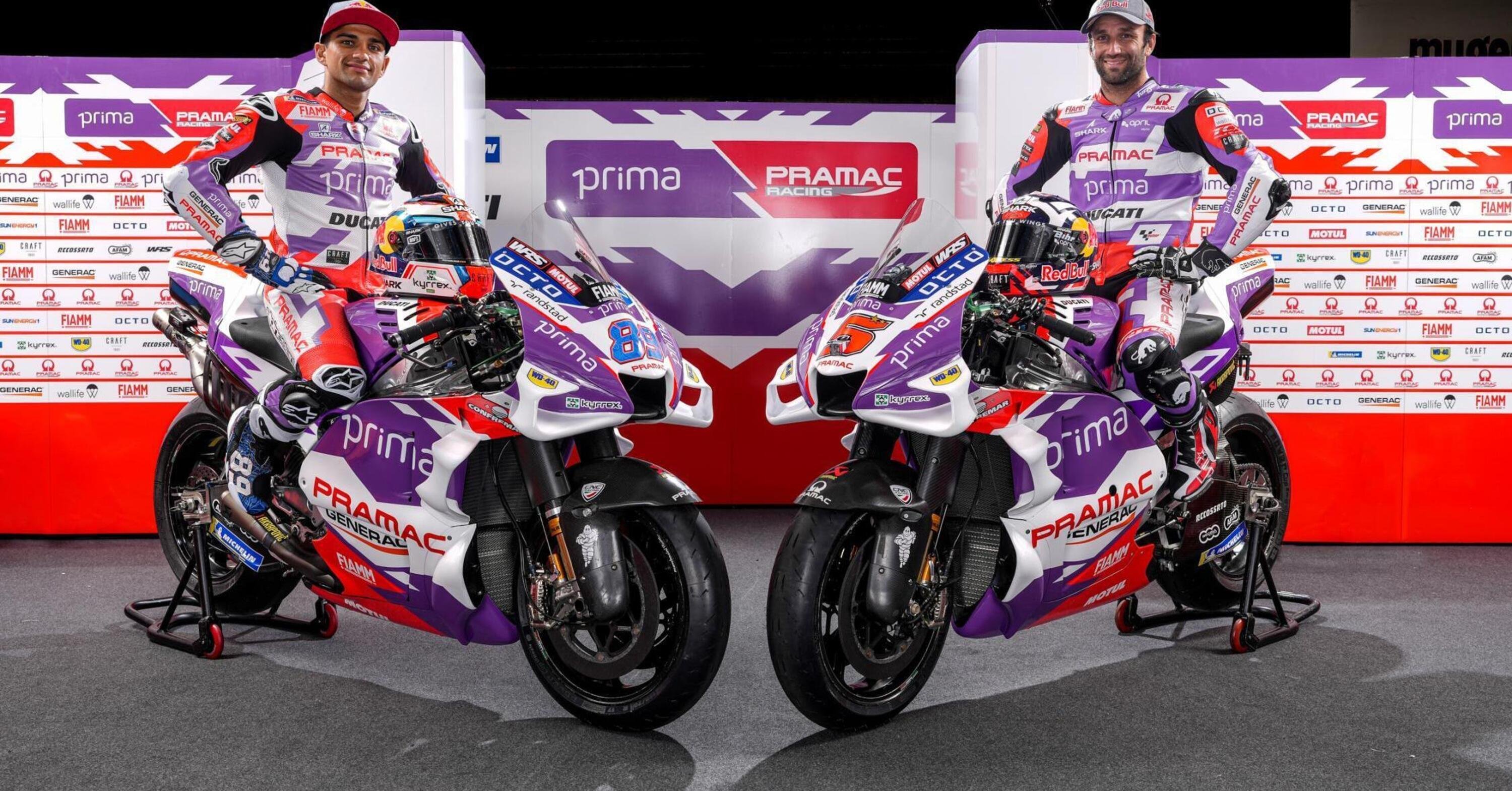 MotoGP 2022. GP d&#039;Italia al Mugello, Prima Pramac Racing, nuovo sponsor e nuovo nome per il team satellite Ducati