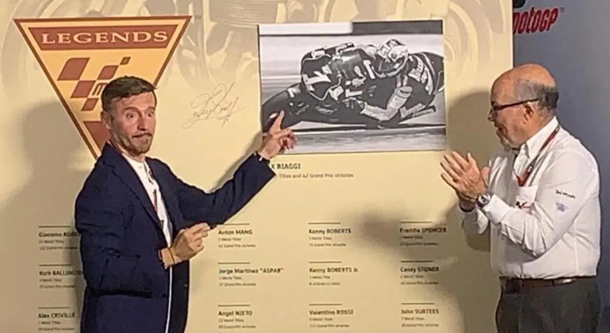 MotoGP 2022. GP d'Italia al Mugello, Max Biaggi nominato MotoGP Legend (5)