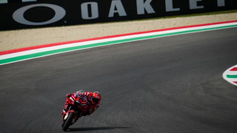 MotoGP 2022. GP d'Italia al Mugello, Pecco Bagnaia: &ldquo;Incredibile quanto pieghiamo alla Bucine&rdquo;