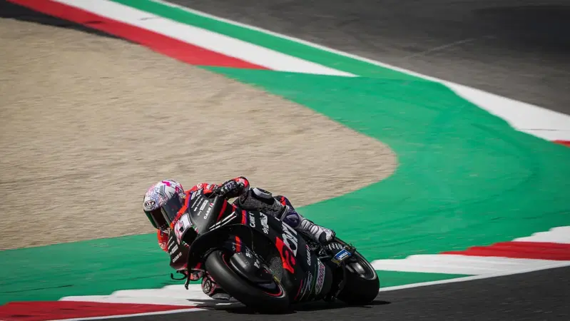 MotoGP 2022. GP d'Italia al Mugello, Aleix Espargaro: "Bagnaia dice che loro hanno un passo migliore? Vediamo domenica..."
