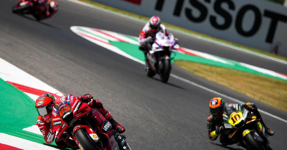 MotoGP 2022. GP d'Italia al Mugello, nelle Fp3 Pecco Bagnaia primo, dominio Ducati!