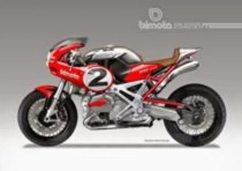 Un'interessante declinazione retro-Caf&amp;eacute; Racer della piattaforma BB4 immaginata da Bezzi
