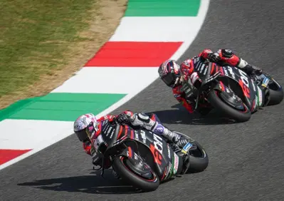 MotoGP 2022. GP d'Italia al Mugello, nel warm up doppietta Aprilia con Aleix Espargaro e Maverick Vinales