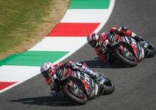 MotoGP 2022. GP d'Italia al Mugello, nel warm up doppietta Aprilia con Aleix Espargaro e Maverick Vinales