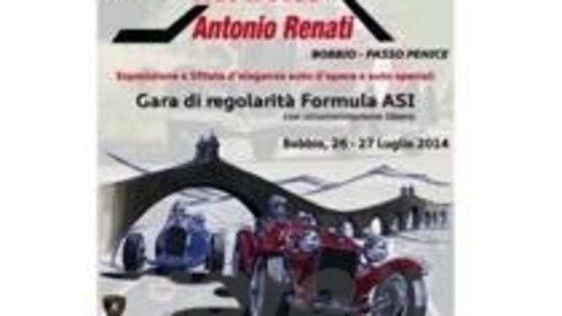 XVI&deg; Trofeo Renati Bobbio-Passo Penice: al via dal 26 al 27 luglio 
