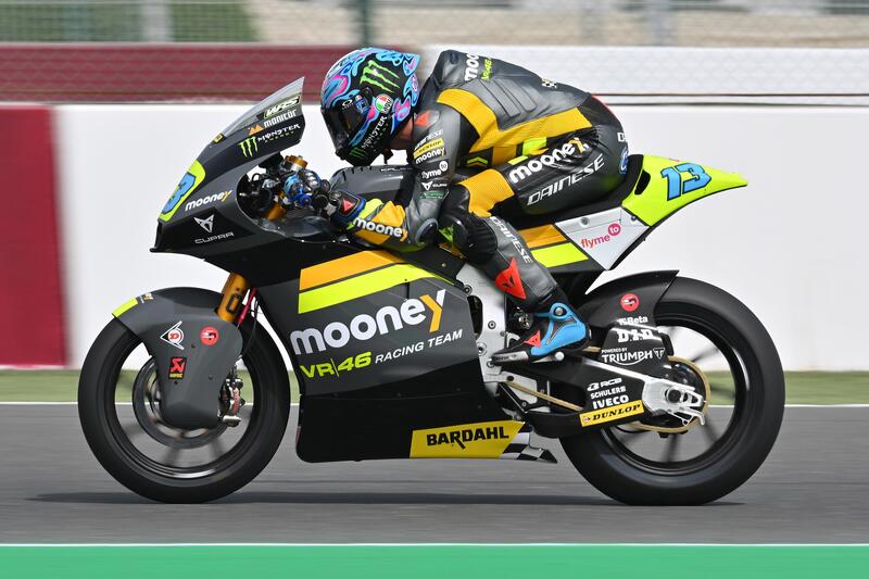 La Kalex Moto2 del team Mooney VR46, in questo caso quella di Celestino Vietti