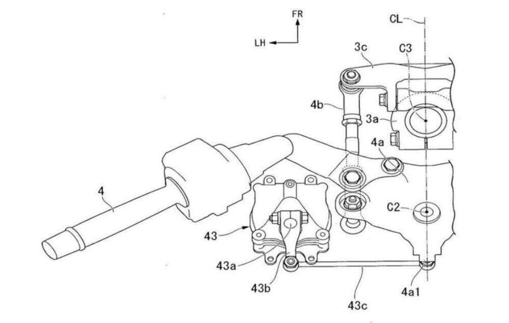 Un brevetto Honda per il comando dello sterzo