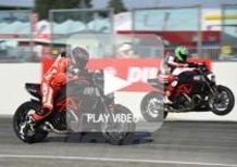 Diavel Drag Race by Tudor: Laconi strappa la vittoria a Baiocco (video)