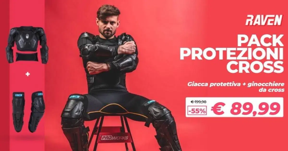 Promozione Protezioni Moto Raven by 24MX (2)