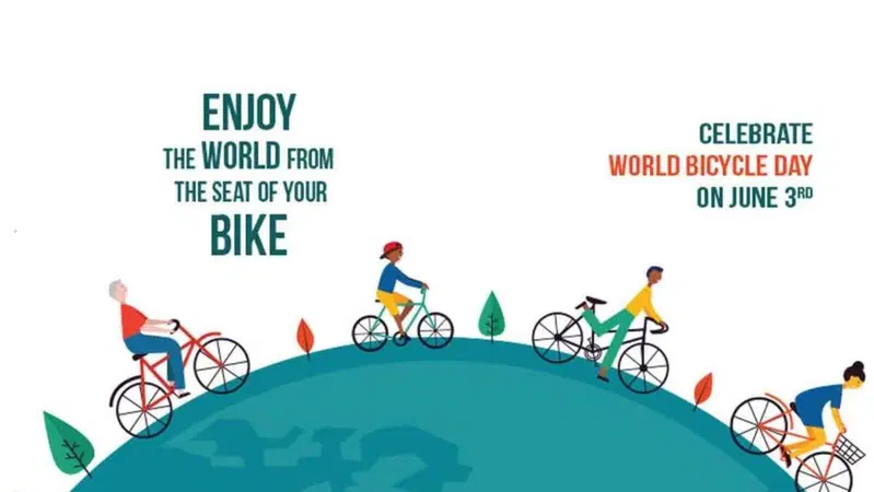 Giornata mondiale della bicicletta. Vuoi essere felice? Pedala!