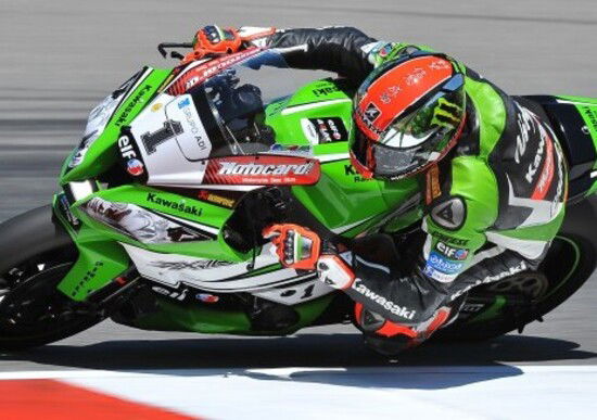 Test SBK a Portimao, Sykes chiude in testa