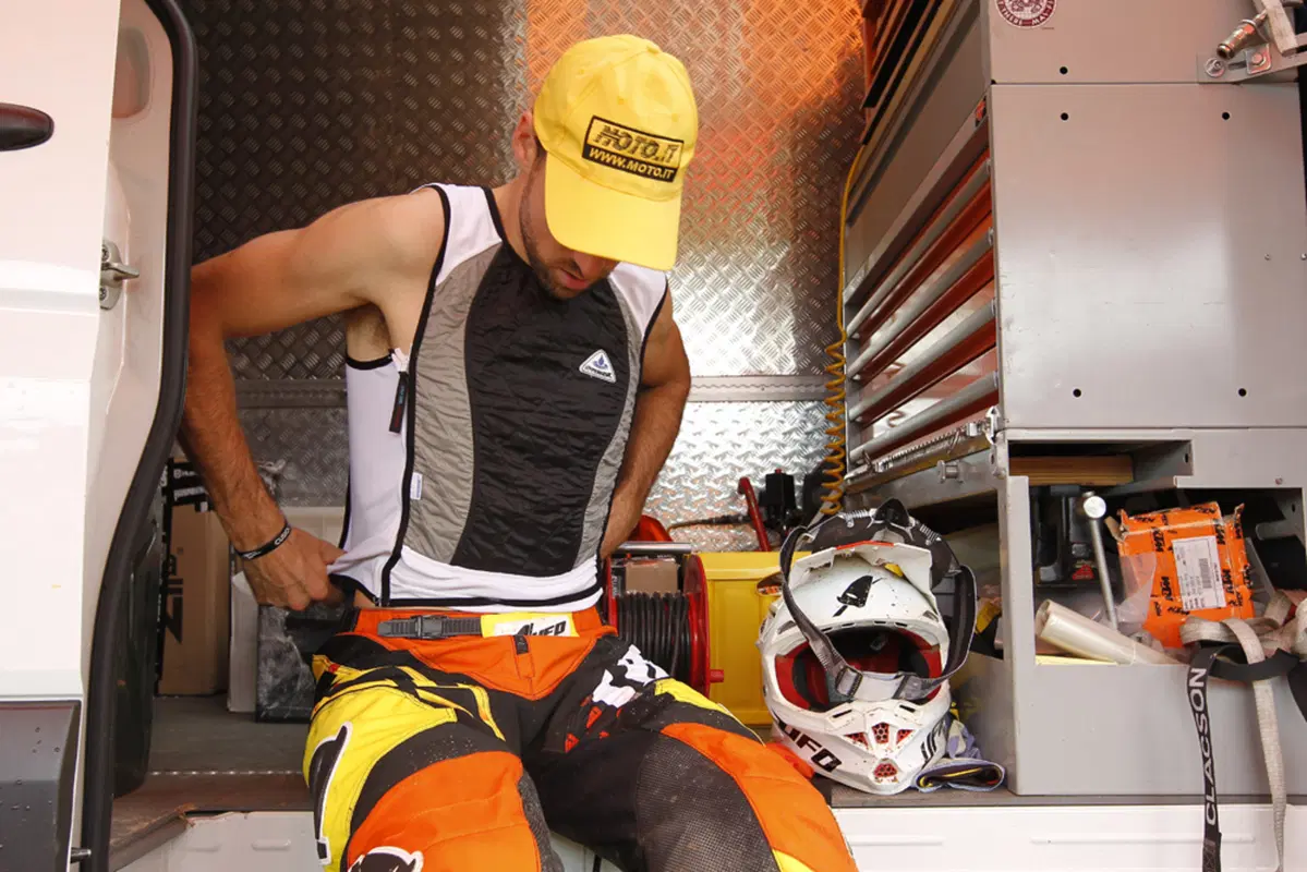 Test prodotto: combatti il caldo estivo con il gilet refrigerante TechNiche Italia	 (5)