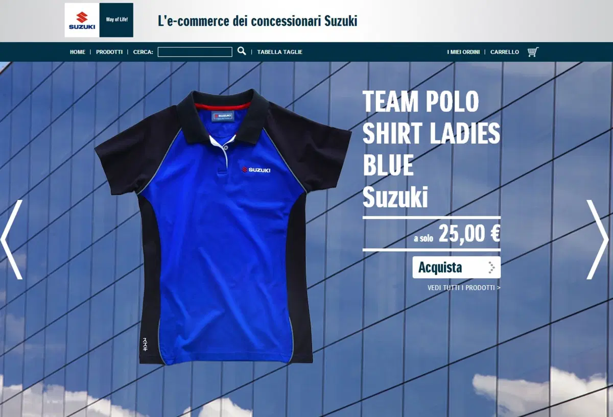 Nuovo sito Internet per Suzuki Moto (2)
