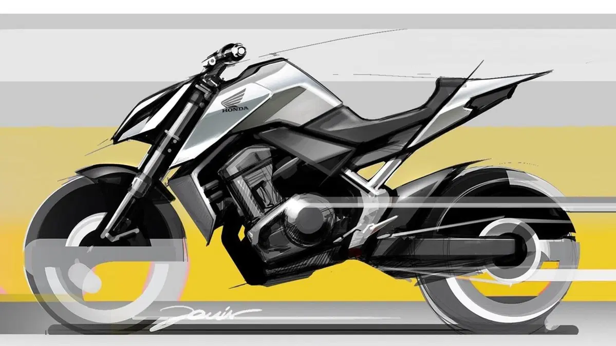 ANTEPRIMA - Vieni a scoprire la nuova Honda Hornet nei bozzetti di chi l'ha disegnata [VIDEO] (3)