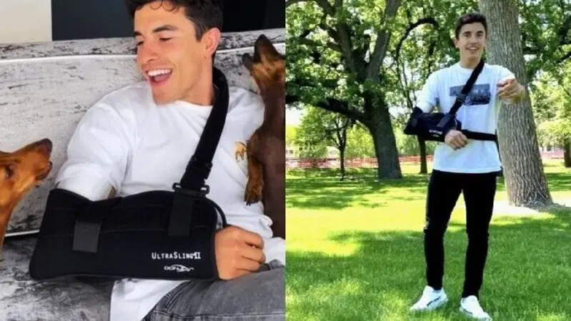 MotoGP 2022. I cani abbaiano perch&eacute; Marc Marquez &egrave; tornato a casa, ma come sta? Lo spiega il dottore che l'ha operato [VIDEO]
