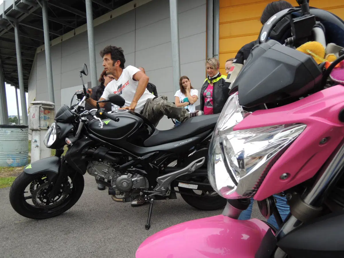 Corsi moto: successo ad Adria per Donneinsella (11)