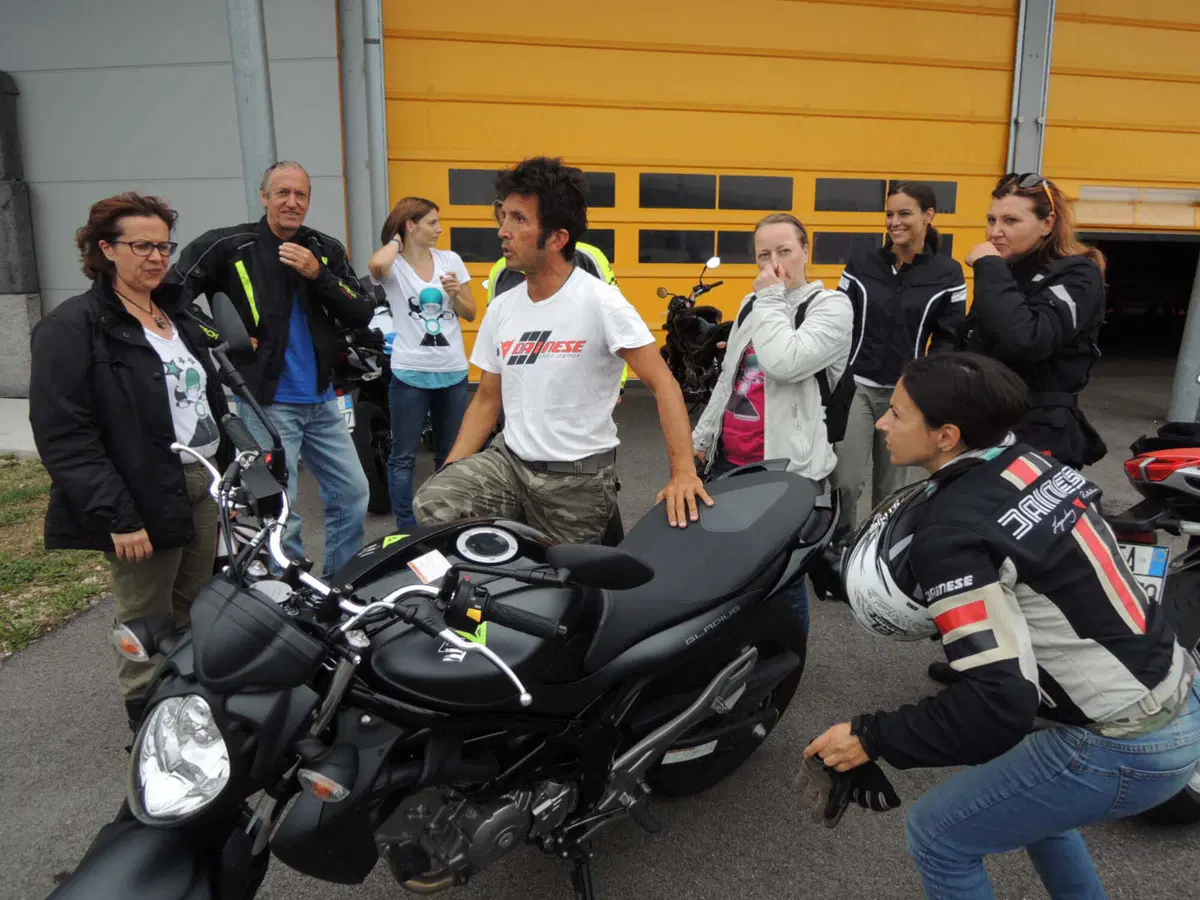 Corsi moto: successo ad Adria per Donneinsella (13)