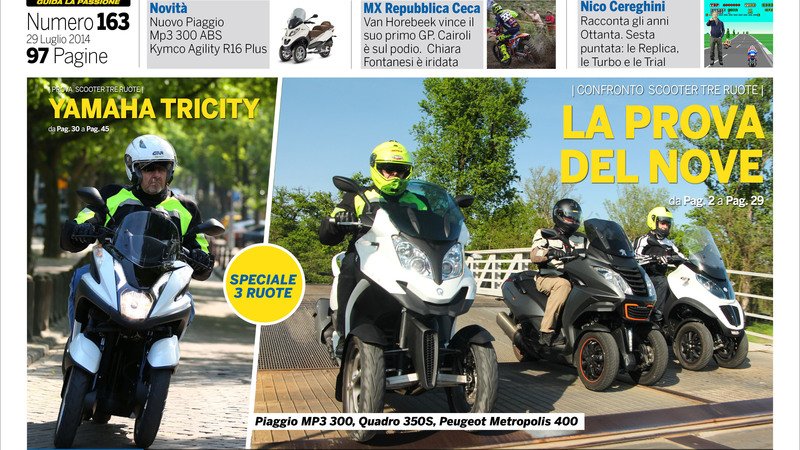Magazine n&deg;163, scarica e leggi il meglio di Moto.it 