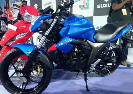 Suzuki Gixxer 155, made in India