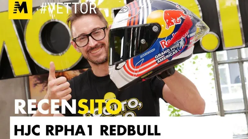 HJC Rpha1 Redbull Austin GP. L'ho provato e vi dico come va!