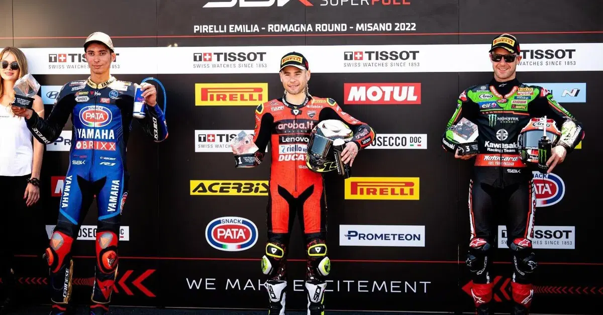 SBK 2022. GP D'ITALIA, Alvaro Bautista si aggiudica la Superpole di Misano